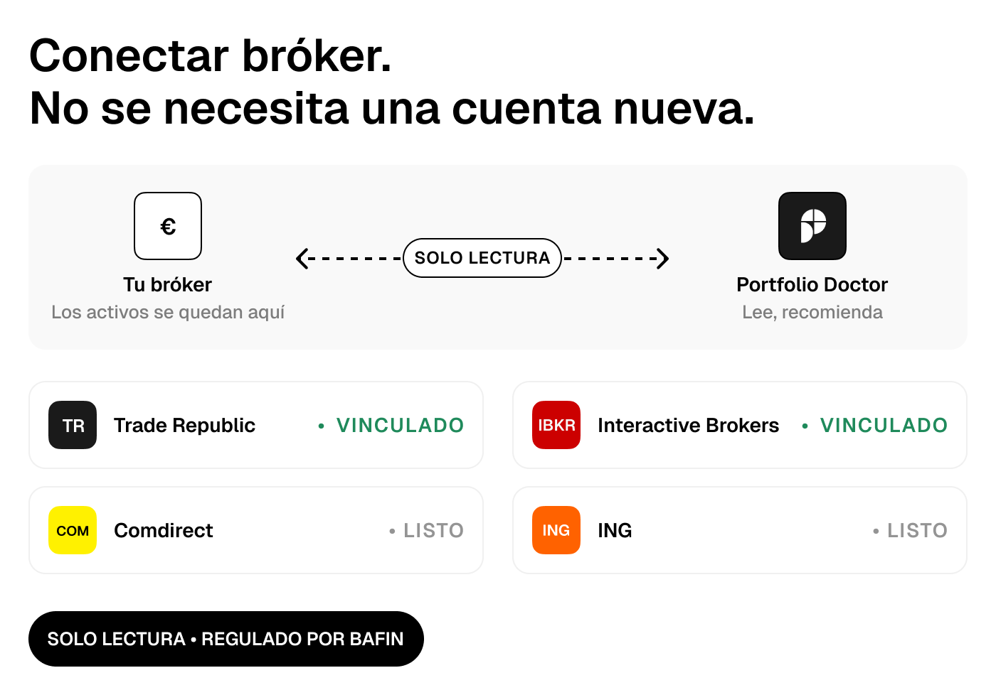 Connect Broker — read-only